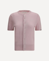 Cardigan a maniche corte - Base Blu