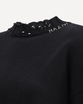 Maglione cut-out - Base Blu