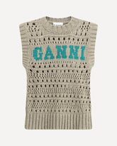 Gilet in maglia - Base Blu