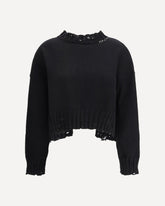 Maglione cut-out - Base Blu