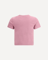 T-Shirt cropped Baby Fox - Base Blu