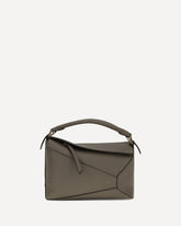 Borsa a Mano Puzzle piccola - GRIGIO | Base Blu