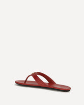 Patent leather thong Sandals - RED | Base Blu