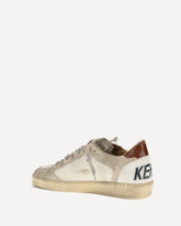 Ball Star Sneakers - WHITE | Base Blu