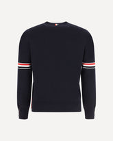 Cotton crewneck Sweater - BLUE | Base Blu