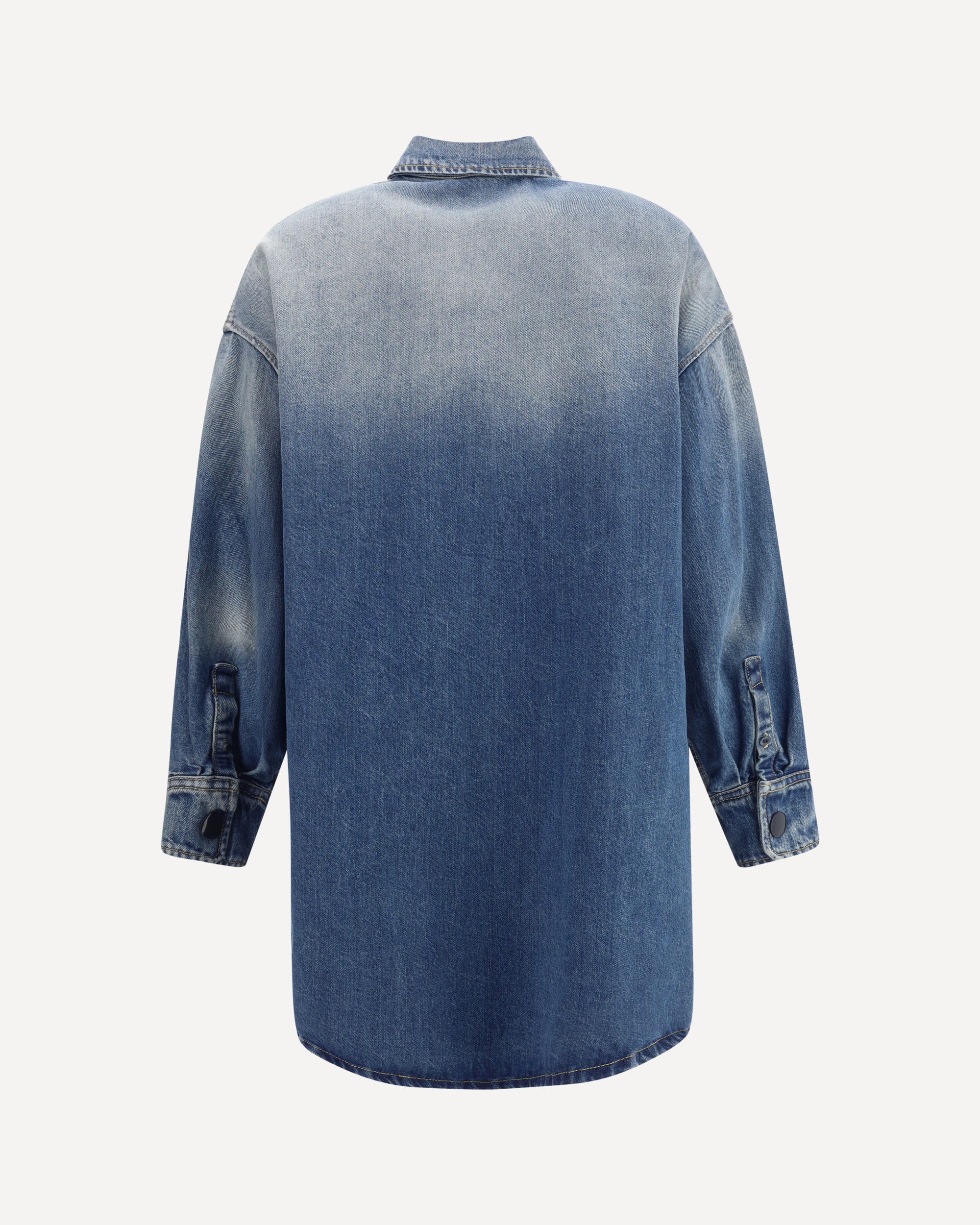 PRADA Denim Shirt Jacket BLUE | Base Blu