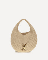 Borsa a Spalla Icare Hobo in raffia - BEIGE | Base Blu