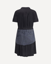 Layered mini Dress - BLACK | Base Blu