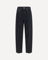 80’s High-Rise Jeans - BLACK | Base Blu