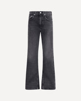 Kick Boot in Obscure Jeans vita media - NERO | Base Blu