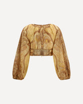 Top Bustier Wanderlust  - GIALLO | Base Blu