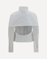 Camicia Tulipe in popeline di cotone - BIANCO | Base Blu