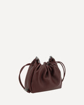 Bucket Mellow mini Shoulder Bag - BORDEAUX | Base Blu