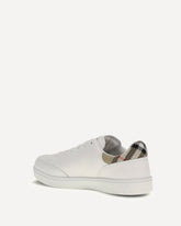 Leather Set Sneakers - WHITE | Base Blu