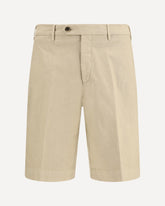 Extended flap Shorts - BEIGE | Base Blu