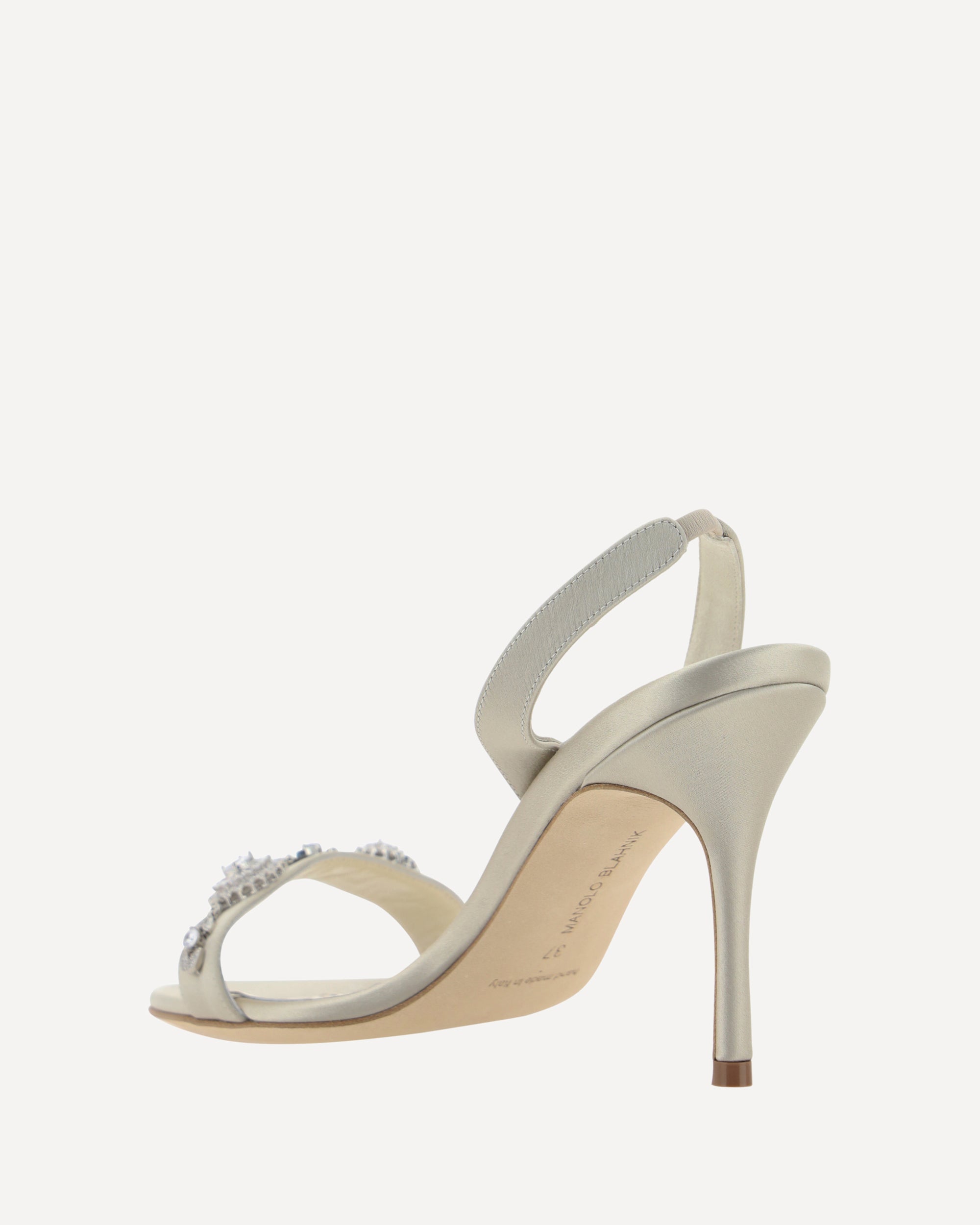 MANOLO BLAHNIK Lamisan Sandals BEIGE | Base Blu