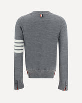 Merino Wool Cardigan - GREY | Base Blu
