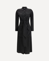 Silk Dress - BLACK | Base Blu