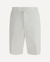Typewriter Cloth Utility Chino Shorts - WHITE | Base Blu