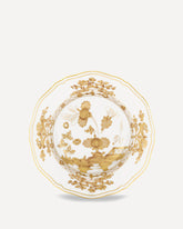 Piatto fondo in porcellana Collezione Oriente Italiano - BIANCO | Base Blu