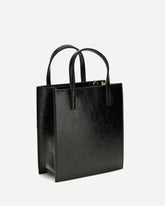 Borsa a Mano Pocket in pelle - BLACK | Base Blu