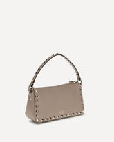Small Rockstud Shoulder Bag - PINK | Base Blu