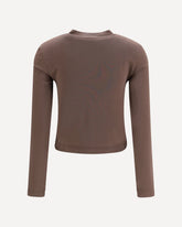Long-sleeve T-shirt - BROWN | Base Blu
