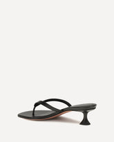 Juliette Thong Sandals - BLACK | Base Blu