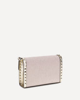 Small canvas Rockstud Shoulder Bag - MULTICOLOUR | Base Blu