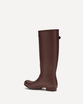 Original rubber high Boots - BORDEAUX | Base Blu