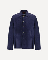 Suede Shirt - BLUE | Base Blu