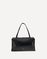 Medium Goji Pillow Shoulder Bag - BLACK | Base Blu