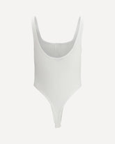 Ribbed cotton Bodysuit - WHITE | Base Blu