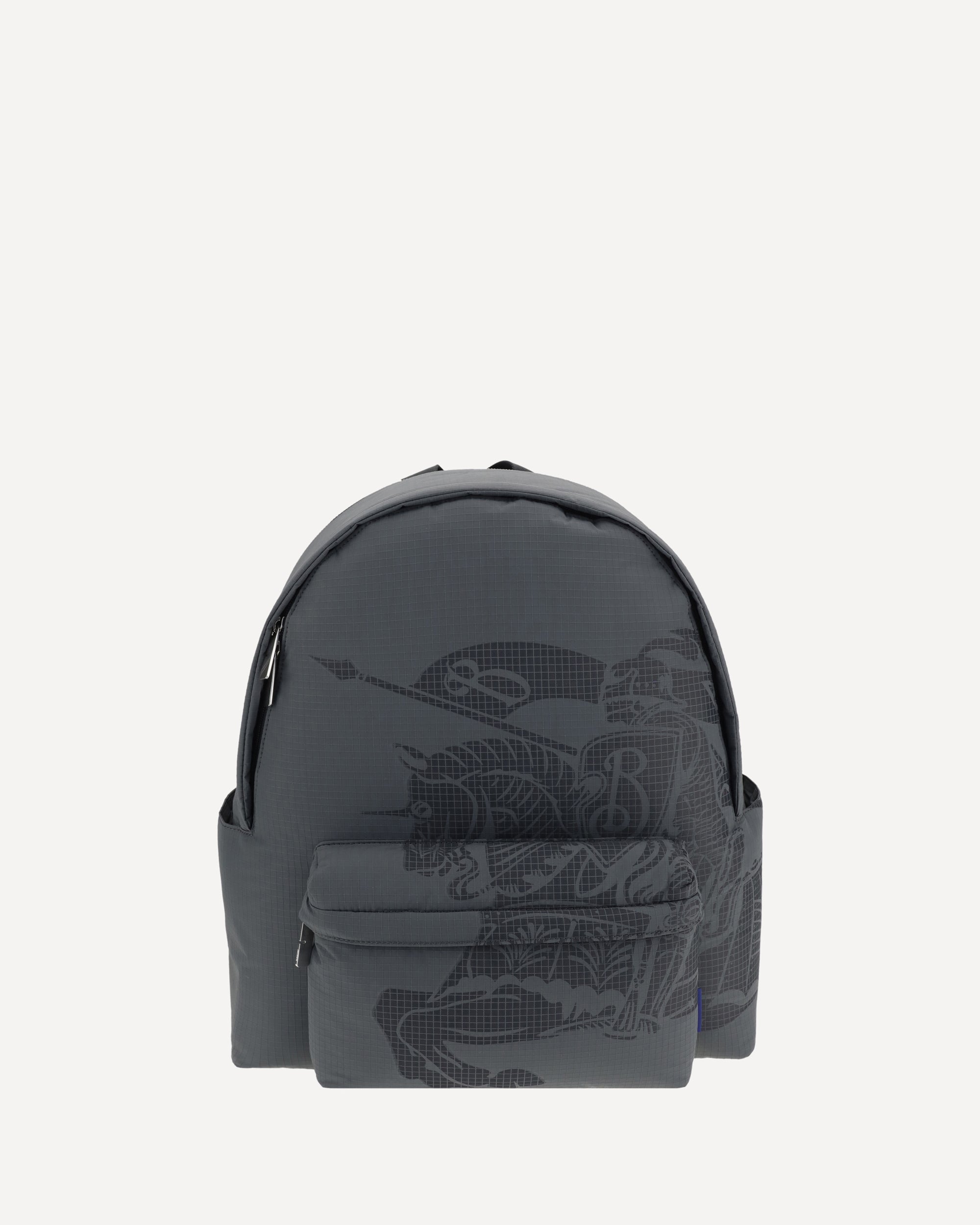 BURBERRY Windbreaker Backpack GREY | Base Blu
