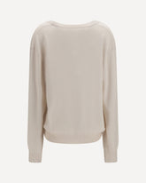N°492 Ben cashmere Sweater - CREAM | Base Blu