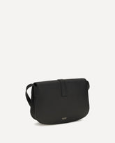 Small leather Crossbody Bag - BLACK | Base Blu