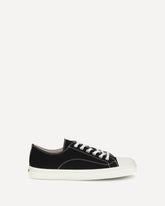 Canvas Sneakers - BLACK | Base Blu