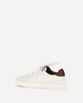 Sneakers B-Court in pelle  - BIANCO | Base Blu