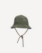 Rain Hat by Barbour x Paul Smith - KHAKI  | Base Blu
