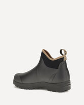 Rubber Ankle Boots - BLACK | Base Blu