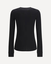 Girder long-sleeved T-shirt Moncler + Rick Owens - BLACK | Base Blu