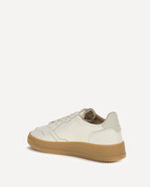 Medalist Low leather Sneakers - WHITE | Base Blu