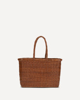 Big Weave Tote Bag - BROWN | Base Blu