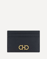 Gancini Card Holder - BLACK | Base Blu