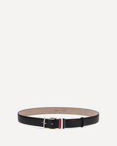 Hammered leather Belt - BLACK | Base Blu