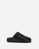 Leather Mules - BLACK | Base Blu