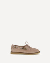 Suede Grace Loafers - BEIGE | Base Blu