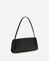 Hug East-West Shoulder Bag - BLACK | Base Blu