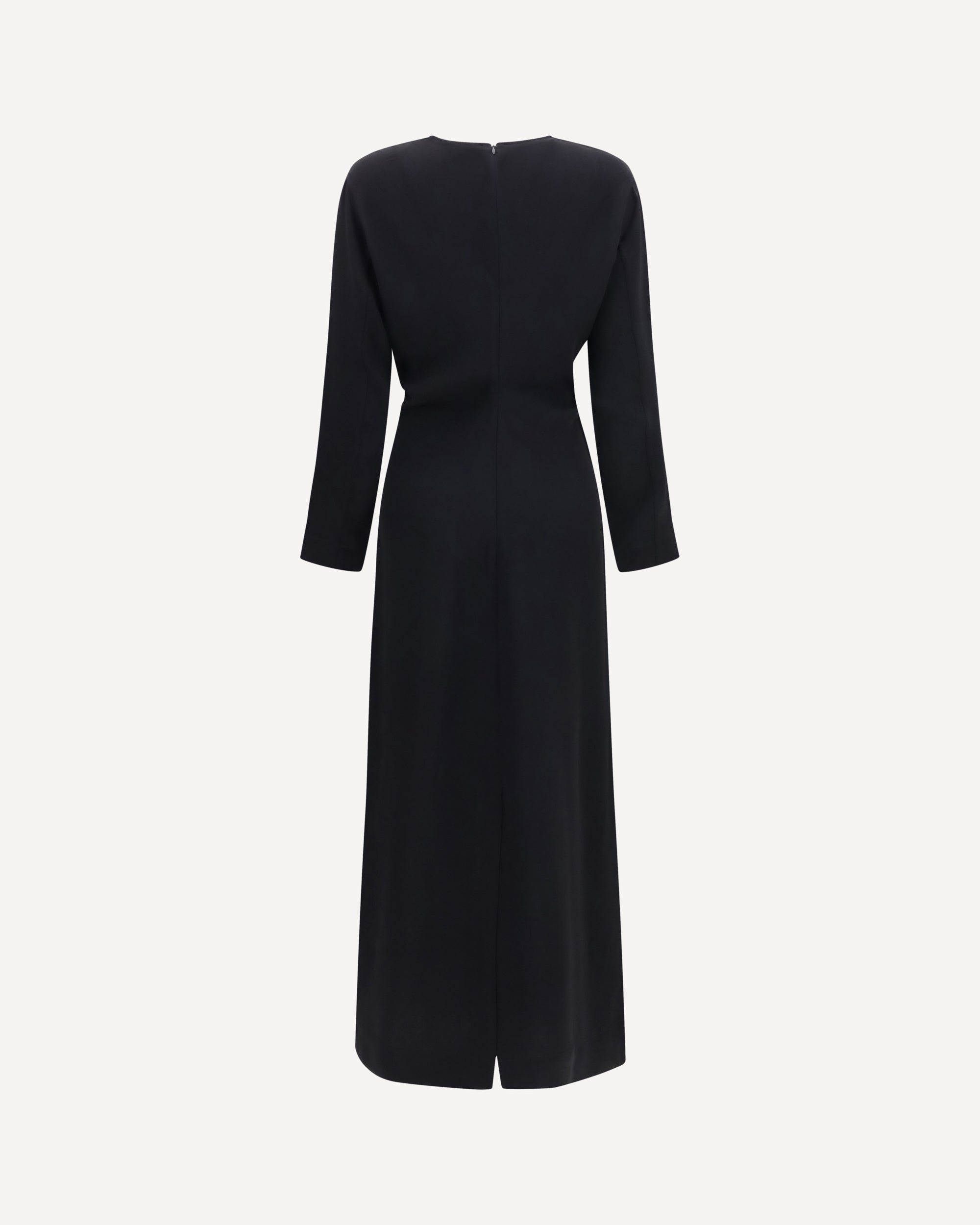 TOTEME Long-sleeve low-waist Dress BLACK | Base Blu TOTEME Long-sleeve low-waist Dress BLACK | Base Blu