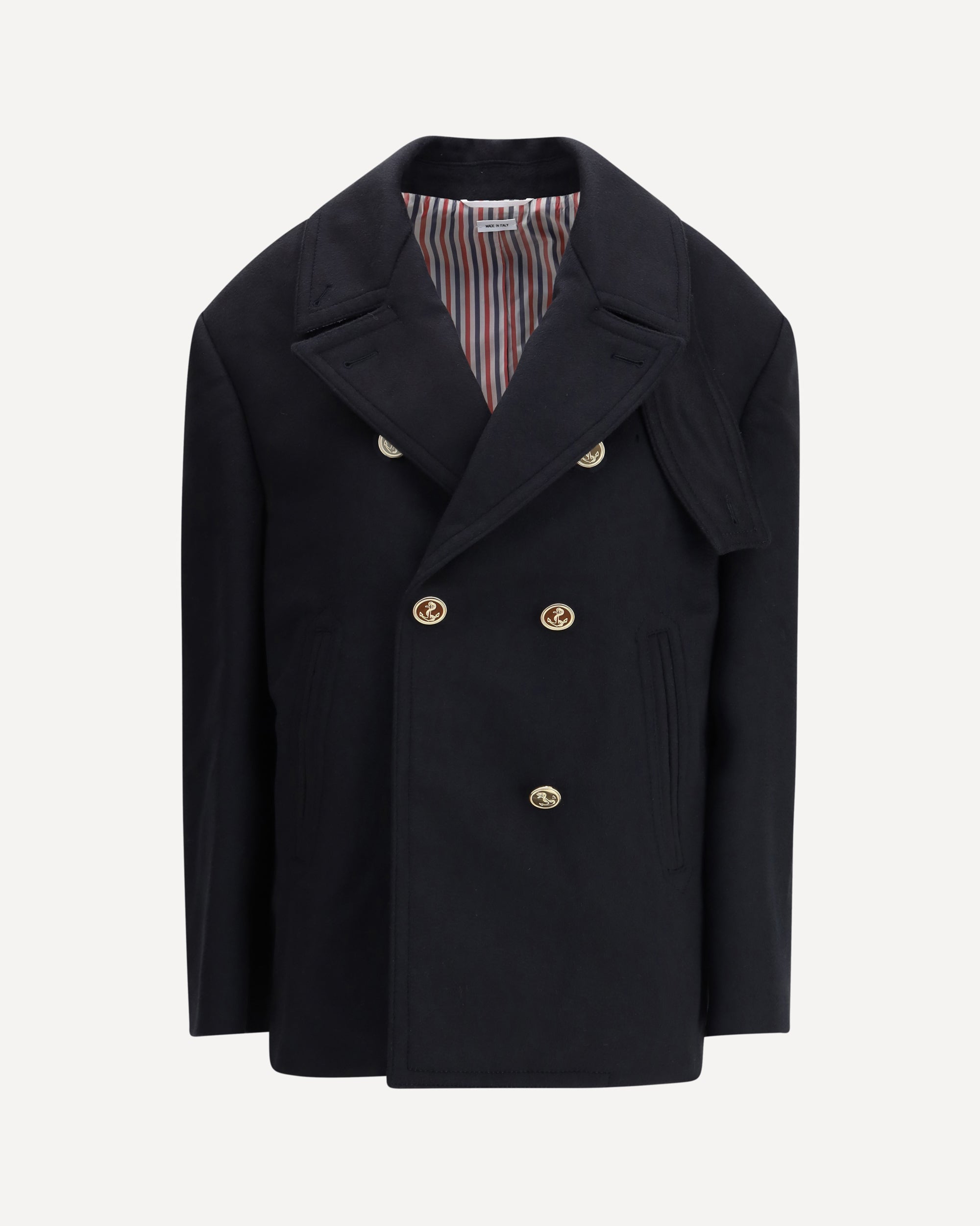 THOM BROWNE Double-breasted Jacket BLUE | Base Blu